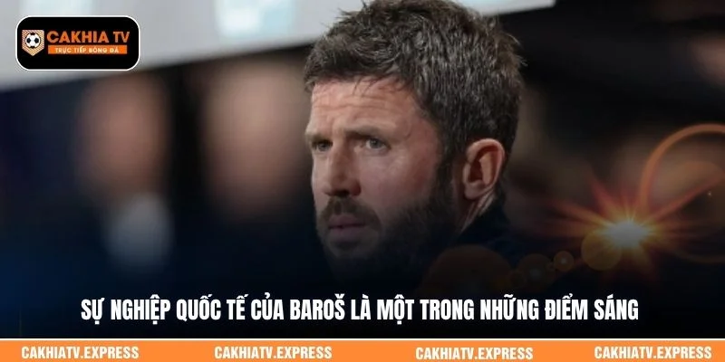 Sự nghiệp quốc tế của Baroš là một trong những điểm sáng